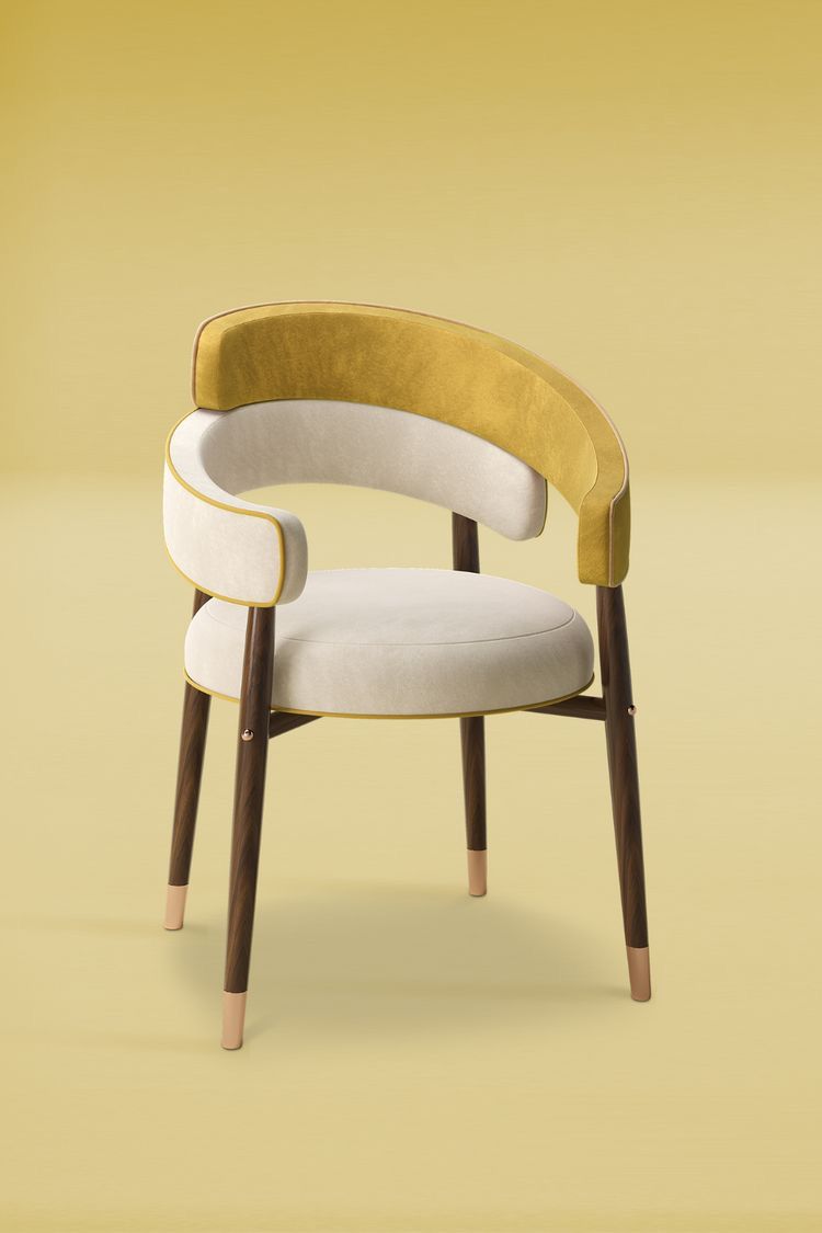 wood chair color golden whiteلون كرسي سفرة مودرن