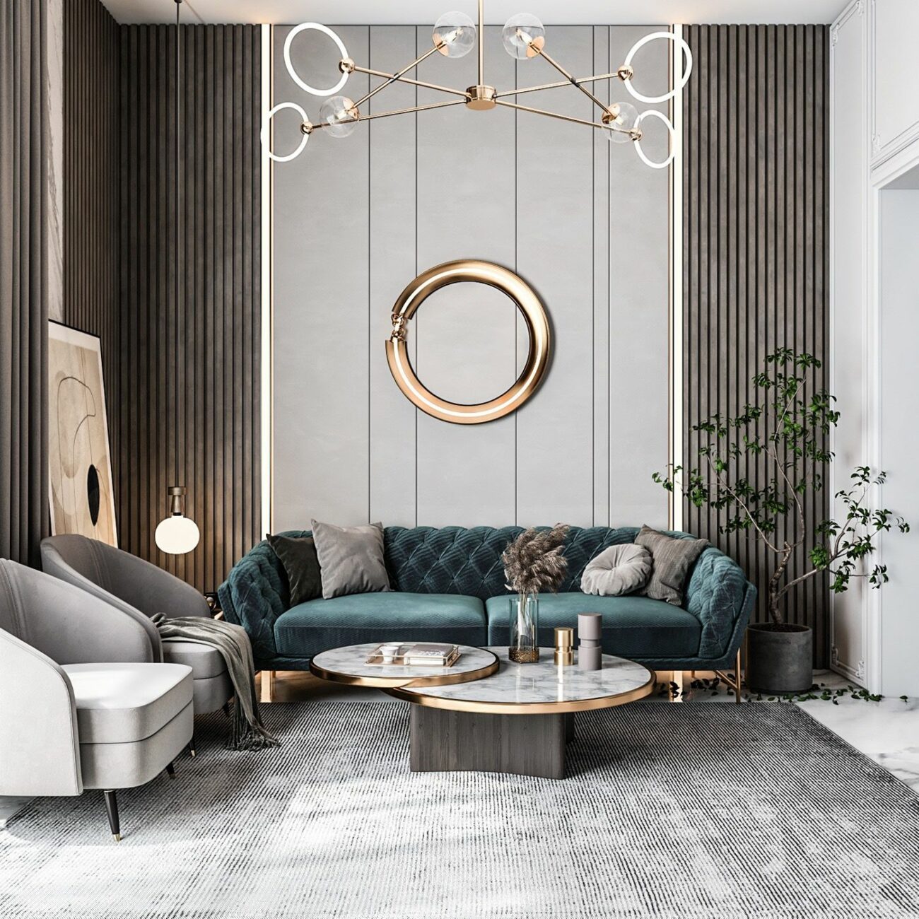 ألوان الأثاث, modren luxury Living Rooms cairo, اتجاهات تصميم غرف السفرة, فن الإضاءة
