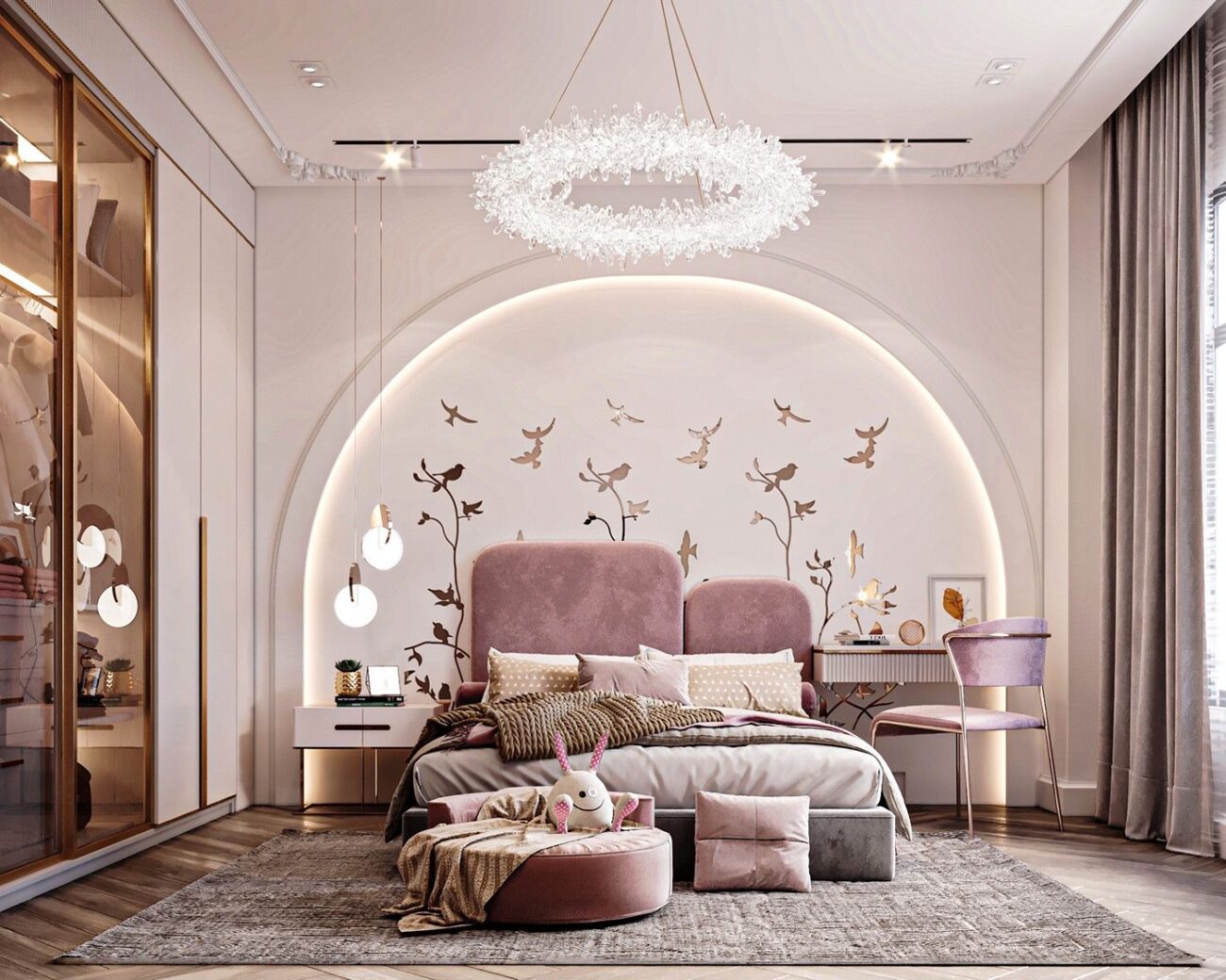modren luxury Bedroom, The best Furniture Store cairo, The best Furniture Store Egypt, New Furniture 2024, جودة الأثاث, نمط اللوفت
