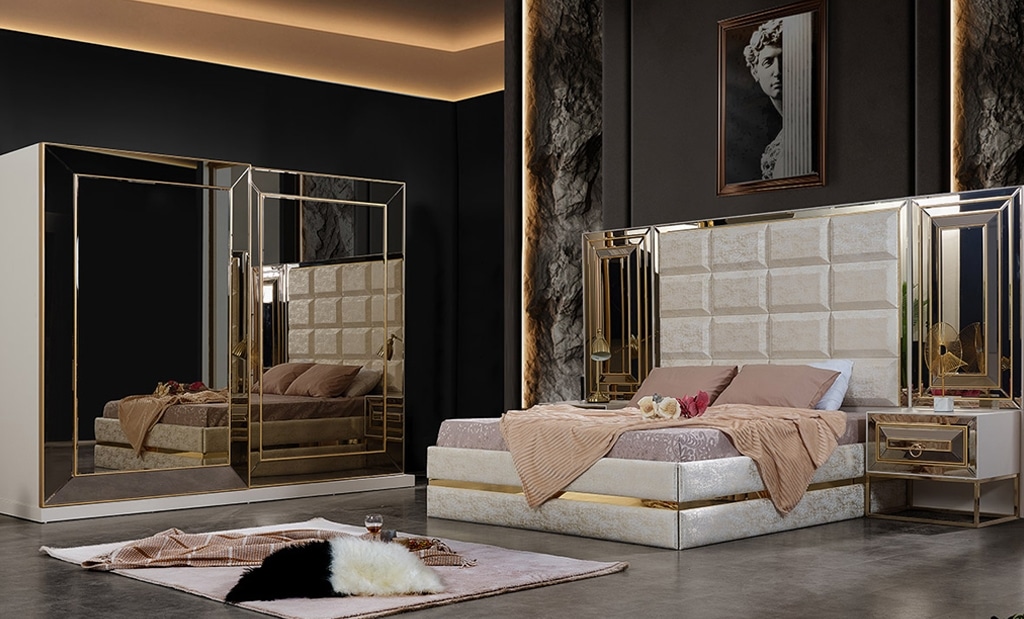 Full bedroom Cairo, Luxury Furniture In Hurghada, The Best Furniture Shop In Cairo, Luxury Bedroom Ideas in Egypt, Best Bedroom Images, احسن محلات الموبليا في مصر الجديدة, Bedrooms shop