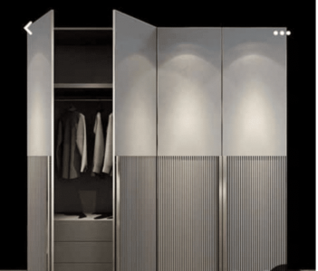 Gold Luxury Wardrobes by Elmalek Furniture