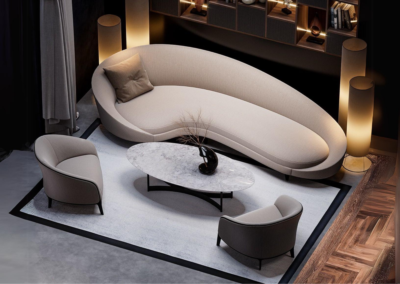 High quality luxury living rooms 2025 furniture for modern homes