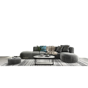 High quality stylish l shapes egypt furniture for modern homes