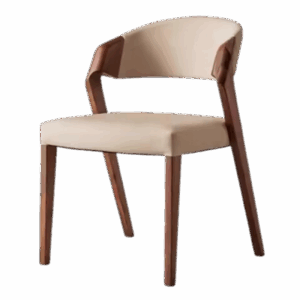 Luxury stylish dining chair crafted with care