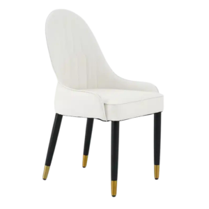 Sleek cozy dining chair 2025 with modern details