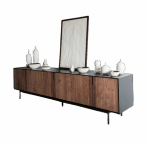 Sleek high quality buffet in egypt with modern details