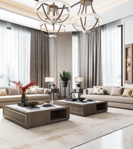 High quality stylish living rooms 2025 furniture for modern homes