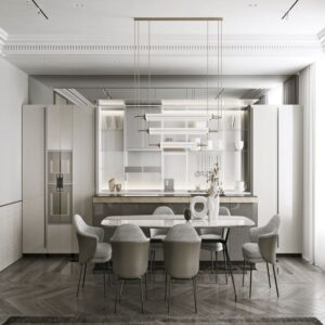 Refined dining room 2026 egypt with clean lines