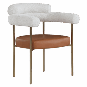 Refined moden dining chairs egypt with clean lines