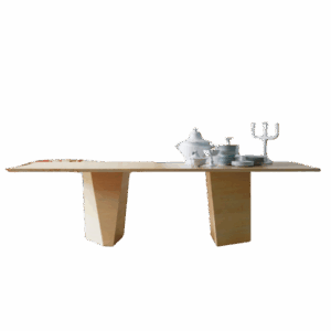 Sleek cozy dining table egypt with modern details