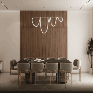 Sleek dining room in cairo 2026 with modern details