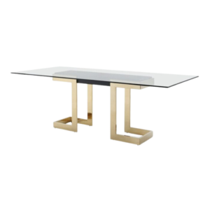 Sleek luxury dining tables cairo with modern details