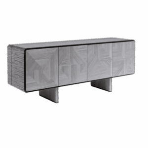 Sleek stylish buffet egypt with modern details