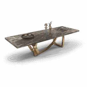 Sleek stylish dining tables with modern details