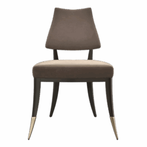 Refined luxury dining chairs with clean lines