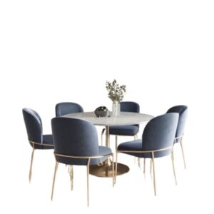 Sleek moden dining rooms in cairo with modern details