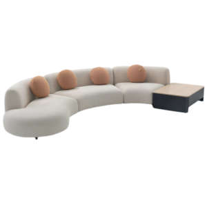 High quality luxury l shape furniture for modern homes